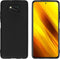 iMoshion Hoesje Geschikt voor Xiaomi Poco X3 Pro / Poco X3 Hoesje Siliconen - iMoshion Color Backcover - Zwart