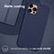 iMoshion Hoesje Geschikt voor Xiaomi Redmi Note 10 (4G) Hoesje Siliconen - iMoshion Color Backcover - Donkerblauw