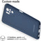 iMoshion Hoesje Geschikt voor Xiaomi Redmi Note 10 (4G) Hoesje Siliconen - iMoshion Color Backcover - Donkerblauw