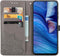 iMoshion Hoesje Geschikt voor Xiaomi Redmi Note 10 (5G) Hoesje Met Pasjeshouder - iMoshion Mandala Bookcase - Grijs