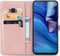 iMoshion Hoesje Geschikt voor Xiaomi Redmi Note 10 (5G) Hoesje Met Pasjeshouder - iMoshion Mandala Bookcase - Rosé Goud