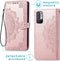 iMoshion Hoesje Geschikt voor Xiaomi Redmi Note 10 (5G) Hoesje Met Pasjeshouder - iMoshion Mandala Bookcase - Rosé Goud