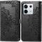 imoshion Hoesje Geschikt voor Xiaomi Redmi Note 13 Pro (5G) / Poco X6 Hoesje Met Pasjeshouder - imoshion Mandala Bookcase - Zwart