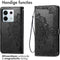 imoshion Hoesje Geschikt voor Xiaomi Redmi Note 13 Pro (5G) / Poco X6 Hoesje Met Pasjeshouder - imoshion Mandala Bookcase - Zwart
