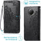 iMoshion Hoesje Geschikt voor Xiaomi Redmi Note 9T (5G) Hoesje Met Pasjeshouder - iMoshion Mandala Bookcase - Zwart