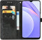 iMoshion Hoesje Geschikt voor Xiaomi Redmi Note 9T (5G) Hoesje Met Pasjeshouder - iMoshion Mandala Bookcase - Zwart