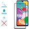 iMoshion Hoesje met screenprotector Geschikt voor Samsung Galaxy A41 Hoesje met screenprotector - iMoshion Softcase Backcover + Glas Screenprotector smartphone - Transparant