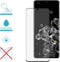 iMoshion Hoesje met screenprotector Geschikt voor Samsung Galaxy S20 Ultra Hoesje met screenprotector Siliconen - iMoshion Softcase Backcover + Premium Screenprotector - Transparant
