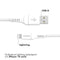 imoshion Kabel - Geschikt voor Lightning naar USB A - 1,5 meter - Oplader Kabel geschikt voor Apple iPhone 11/12/13/14 - Wit