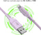 imoshion Kabel - Geschikt voor Lightning naar USB A - 1 meter - Oplader Kabel geschikt voor Apple iPhone 11/12/13/14 - Lila