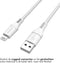 imoshion Kabel - Geschikt voor Lightning naar USB A - 3 meter - Oplader Kabel geschikt voor Apple iPhone 11/12/13/14 - Wit