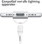 imoshion Kabel - Geschikt voor Lightning naar USB A - 3 meter - Oplader Kabel geschikt voor Apple iPhone 11/12/13/14 - Wit