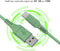 imoshion Kabel - USB C naar USB A Kabel - 2 meter - USB-C Oplader Kabel - Geschikt voor o.a. Apple iPhone 15/16 en Samsung - Groen