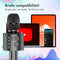 iMoshion Karaoke Microfoon Bluetooth voor Volwassenen - Draadloze Microfoon - Met Speaker en Stemvervorming - Inclusief handige Opbergcase