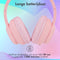 imoshion Kinder Koptelefoon met LED verlichting - Bluetooth Koptelefoon Kinderen - Draadloze Over-Ear Hoofdtelefoon - Roze