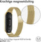 imoshion Milanees magnetisch bandje - Geschikt voor Xiaomi Mi Band 3 / 4 - Goud