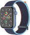 imoshion Nylon⁺ bandje - Geschikt voor Apple Watch 1, 2, 3, 4, 5, 6, 7, 8, 9, 10 (42 mm), SE - 38/40/41 mm - Donkerblauw - One Size