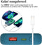 imoshion® Powerbank 10000 mah - Geschikt voor Magsafe - Snellader 22.5W - USB C & USB A - Draadloze Powerbank Geschikt voor Apple iPhone 12/13/14/15/16 - Blauw