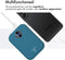 imoshion® Powerbank 10000 mah - Geschikt voor Magsafe - Snellader 22.5W - USB C & USB A - Draadloze Powerbank Geschikt voor Apple iPhone 12/13/14/15/16 - Blauw