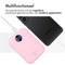 imoshion® Powerbank 10000 mah - Geschikt voor Magsafe - Snellader 22.5W - USB C & USB A - Draadloze Powerbank Geschikt voor Apple iPhone 12/13/14/15/16 - Roze