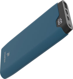 imoshion® Powerbank 10000 mAh - Snellader & batterij LED-display - USB A, USB C & Micro USB - Geschikt voor o.a. Apple iPhone en Samsung - 18 Watt - Blauw