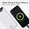 iMoshion® Powerbank 10000 mAh - Snellader & batterij LED-display - USB A, USB C & Micro USB - Geschikt voor o.a. iPhone & Samsung - 18 Watt - Wit