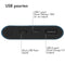 imoshion® Powerbank 10000 mAh - Snellader & batterij LED-display - USB A, USB C & Micro USB - Geschikt voor o.a. Apple iPhone en Samsung - 18 Watt - Blauw