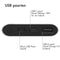 iMoshion® Powerbank 10000 mAh - Snellader & batterij LED-display - USB A, USB C & Micro USB - Geschikt voor o.a. iPhone & Samsung - 18 Watt - Wit