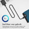 imoshion® Powerbank 10000 mAh - Snellader & batterij LED-display - USB A, USB C & Micro USB - Geschikt voor o.a. Apple iPhone en Samsung - 18 Watt - Blauw