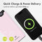 imoshion Powerbank 20000 mAh - Snellader 22.5W - LED indicator - USB C & USB A - Geschikt voor o.a. iPhone en Samsung - Universeel - Lichtroze
