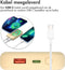 iMoshion® Powerbank Geschikt voor Magsafe 10000 mAh - Snellader & batterij LED-display - USB C / USB A - 15 Watt - Draadloze Powerbank Geschikt voor iPhone 12/13/14/15/16 - Geel