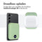 iMoshion® Powerbank Geschikt voor Magsafe 10000 mAh - Snellader & batterij LED-display - USB C / USB A - Geschikt voor o.a. iPhone & Samsung - 15 Watt - Draadloze Powerbank Geschikt voor iPhone 12/13/14/15 - Mintgroen