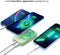 iMoshion® Powerbank Geschikt voor Magsafe 10000 mAh - Snellader & batterij LED-display - USB C / USB A - Geschikt voor o.a. iPhone & Samsung - 15 Watt - Draadloze Powerbank Geschikt voor iPhone 12/13/14/15 - Mintgroen