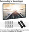 iMoshion Projectiescherm - Beamer Scherm - 60 inch (152,4 cm) - Eenvoudig te bevestigen - Hoogwaardig en licht materiaal