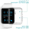 iMoshion Screen Protector Geschikt voor Apple Watch Series 1 / 2 / 3 - 42 mm - iMoshion Full Cover Soft Case / Hoesje - Transparant