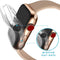 iMoshion Screen Protector Geschikt voor Apple Watch Series 1 / 2 / 3 - 38 mm - iMoshion Full Cover Soft Case / Hoesje - Transparant