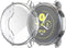 iMoshion Screen Protector Geschikt voor Samsung Galaxy Watch Active 2 - 44 mm - iMoshion Full Cover Soft Case / Hoesje - Transparant