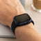 imoshion Screenprotector - Geschikt voor Apple Watch Series 4 / 5 / 6 / SE - 40mm - Full Cover Hard Case / Beschermend Hoesje - Zwart