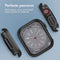 imoshion Screenprotector - Geschikt voor Apple Watch Series 4 / 5 / 6 / SE - 40mm - Full Cover Hard Case / Beschermend Hoesje - Zwart