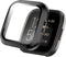 imoshion Screenprotector - Geschikt voor Fitbit Versa 2 - Full Cover Hard Case / Beschermend Hoesje - Zwart