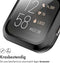 imoshion Screenprotector - Geschikt voor Fitbit Versa 2 - Full Cover Hard Case / Beschermend Hoesje - Zwart