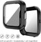 imoshion Screenprotector - Geschikt voor Fitbit Versa 2 - Full Cover Hard Case / Beschermend Hoesje - Zwart