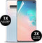 iMoshion Screenprotector Geschikt voor Samsung Galaxy S10 Inclusief Camera Lens protector - iMoshion Screenprotector Folie 3 Pack + Camera Protector Glas