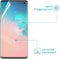 iMoshion Screenprotector Geschikt voor Samsung Galaxy S10 Inclusief Camera Lens protector - iMoshion Screenprotector Folie 3 Pack + Camera Protector Glas