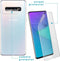 iMoshion Screenprotector Geschikt voor Samsung Galaxy S10 Inclusief Camera Lens protector - iMoshion Screenprotector Folie 3 Pack + Camera Protector Glas