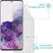 iMoshion Screenprotector Geschikt voor Samsung Galaxy S20 Plus Inclusief Camera Lens protector - iMoshion Screenprotector Folie 3 Pack + Camera Protector Glas