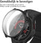 imoshion Screenprotector - Geschikt voor Samsung Galaxy Watch 5 44mm - Full Cover Hard Case / Beschermend Hoesje - Zwart