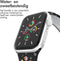 imoshion Sport⁺ bandje - Geschikt voor Apple Watch 1, 2, 3, 4, 5, 6, 7, 8, 9, 10 (42 mm), SE - 38/40/41 mm - Black Rainbow - M/L