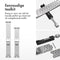 imoshion Stalen Schakelband - Geschikt voor Apple Watch 40 mm, Apple Watch 41 mm, Apple Watch 4 - 40 mm, Apple Watch 5 - 40 mm, Apple Watch 6 - 40 mm, Apple Watch 7 - 41 mm, Apple Watch 8 - 41 mm, Apple Watch 9 - 41 mm, Apple Watch SE (2022) - 40 mm