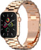 imoshion Stalen Schakelband - Geschikt voor Apple Watch 8 - 41 mm, Apple Watch 9 - 41 mm, Apple Watch SE (2022) - 40 mm, Apple Watch SE (2023) - 40 mm, Apple Watch SE - 40 mm, Apple Watch 10 - 42 mm, Apple Watch 1 - 38 mm, Apple Watch 2 - 38 mm, App